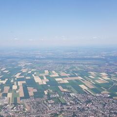 Verortung via Georeferenzierung der Kamera: Aufgenommen in der Nähe von Augsburg, Deutschland in 1800 Meter